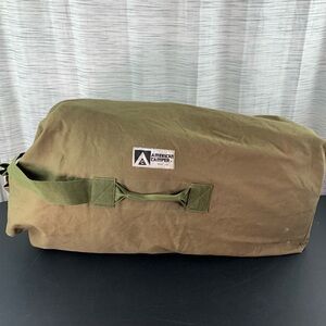 American Camper Olive Green Duffle Bag.